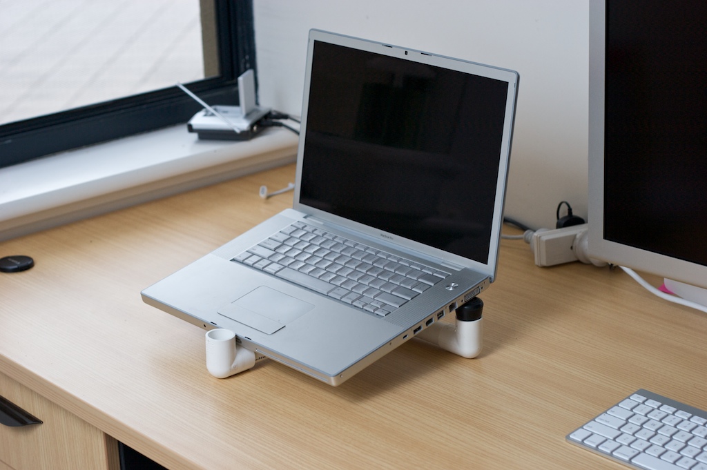 MBP on DYI Stand